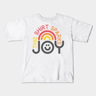 This Shirt Sparks Joy Marie! Kids T-Shirt